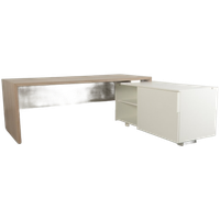 Directiebureau Solidesk - Grijs Eiken