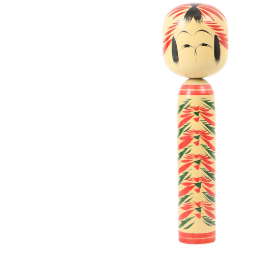 Grote Kokeshi Pop Xl Formaat Hout Japan Showa Periode 38cm 1