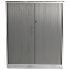 Ahrend Roldeurkast, Aluminium, 144 X 120Cm, Incl. 3 Legborden thumbnail 1