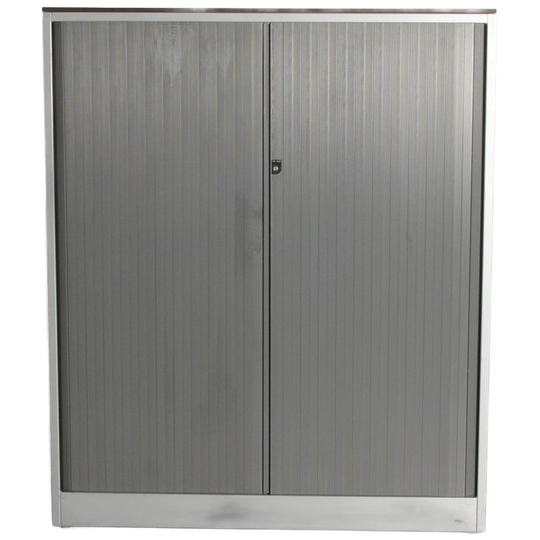 Ahrend Roldeurkast, Aluminium, 144 X 120cm, Incl. 3 Legborden 1