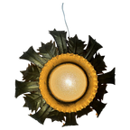 Vintage ‘sunburst’ Plafondlamp thumbnail 1