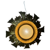 Vintage ‘sunburst’ Plafondlamp