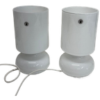 2 Witte Glazen IKEA Lykta Lampen Setprijs! thumbnail 1