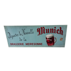 Reclamebord "munich" Uit 1952. thumbnail 1