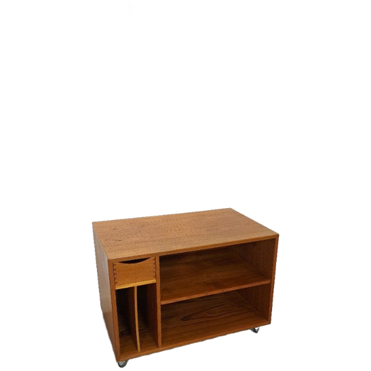 Deens Design Teak dyrlund Lp Tv Meubel Vintage 1