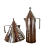 Alessi Conico Perculator & Theepot Memphis Stijl thumbnail 1