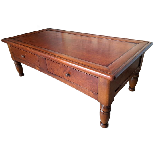 Klassieke Engelse Salontafel Afm. 120X60Cm En 43Cm Hoog. 1