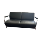 Leolux Dutch Design Leather Sofa, As New thumbnail 1