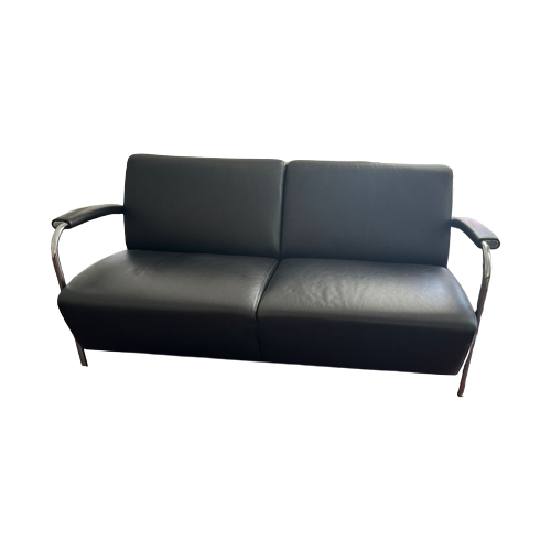 Leolux Dutch Design Leather Sofa, As New