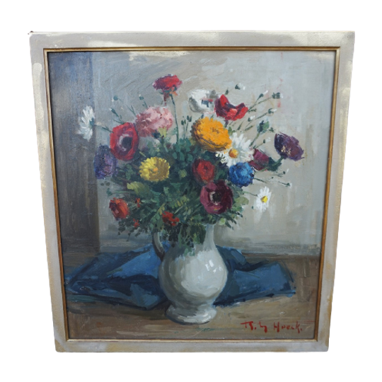 Bloem Stilleven Raymond Van Hoeck, België 1
