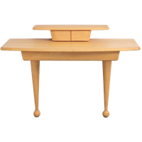 Modern Side Table Halkast Makeuptafel Italy ’90 Japandi