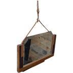 Art-Deco Spiegel Facet Geslepen Met Het Weer Erin thumbnail 1
