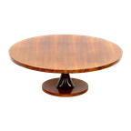 Rosewood Coffee Table By Angelo Mangiarotti For Bernini thumbnail 1