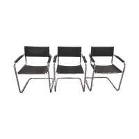 Te Koop 7 Stuks Buizenframe Stoelen, Als 1 Set. Marcel Breuer