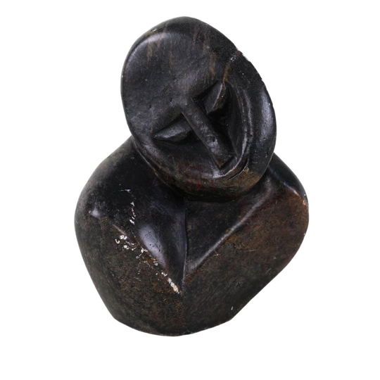 Abstract Stone Sculpture, Danish Design, 1980s, Made In Denmark 1