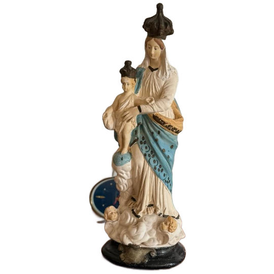 Gipsen Beeld “notre Dame Des Victoires “ 1