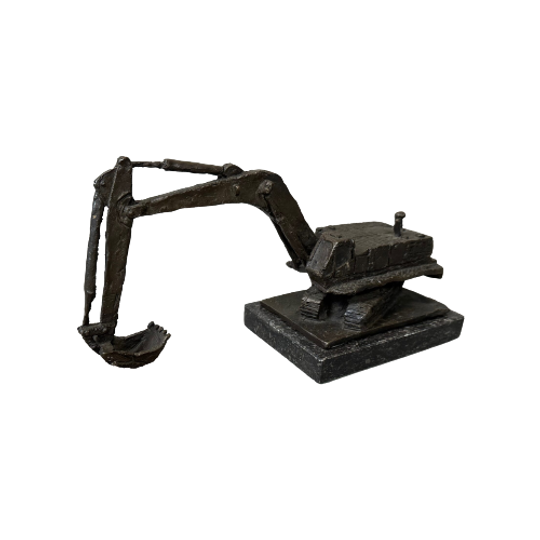 Bronzen Beeld – Graafmachine 1