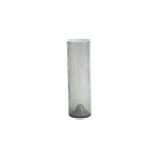 Bubble Glass Cylinder Vase By Erik Höglund For Pukeberg, Sweden 1960S. thumbnail 1