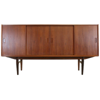 Vintage Kast Midboard Highboard 'snertinge' Deens