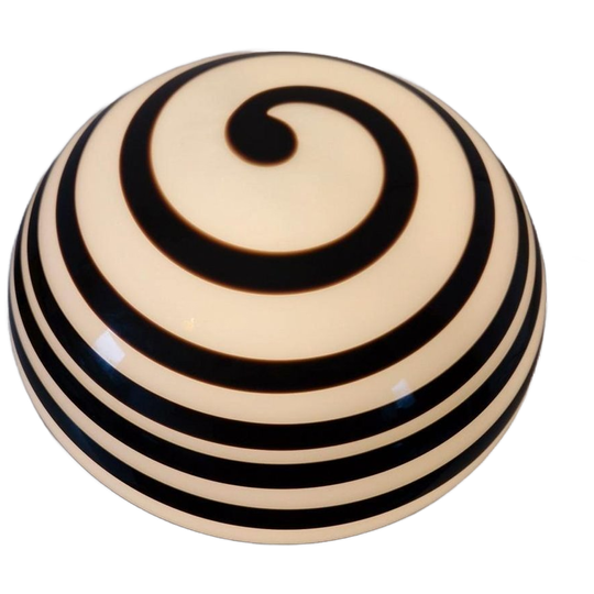 Vintage Ilu Di Vetro Zwirl Bollamp Lamp Tafellamp 1