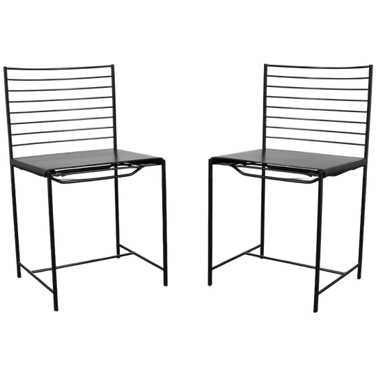 Set Of 2 Italian “alice” Chairs By Cidue, 1980s 1