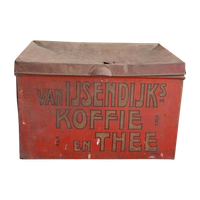 Van Ijsendijk Vintage Koffie Blik, Kruideniers Voorraad Blik