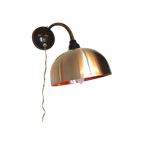 Retro Vintage Wandlamp Lamp Metaal Jaren 60 thumbnail 1