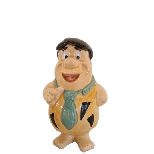Vintage Fred Flintstone 1989 Pelzman Designs Spaarpot 1