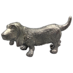 Basset Hound Miniatuur Verzilverd/zilver thumbnail 1