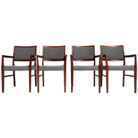 Set Van 4 Zweedse Designstoelen Van Svegards Markaryd, 1960