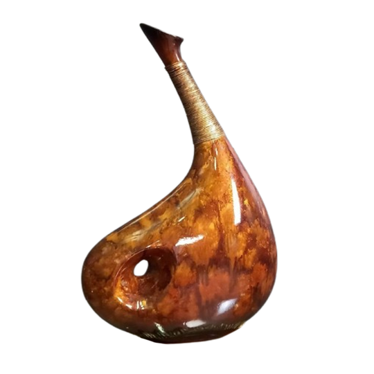 Vintage Glazen Designvaas 1