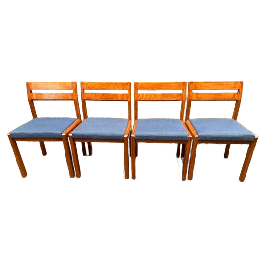 Scandinavische Stoelenset - 4 Stuks 1