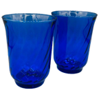 Set Arcoroc Electric Blue Swirl Glazen 2 Stuks thumbnail 1