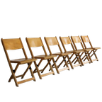 Vintage Klapstoelen | Stoelen | Jaren 60 | Zweeds thumbnail 1
