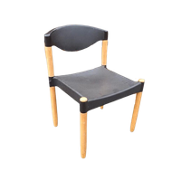 6 Vintage Strax Stoelen, Hartmut Lohmeyer Voor Casala
