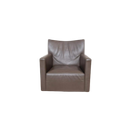 Jori Kubolo - Draaifauteuil - Bruin - Leder - Design thumbnail 1