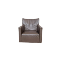 Jori Kubolo - Draaifauteuil - Bruin - Leder - Design