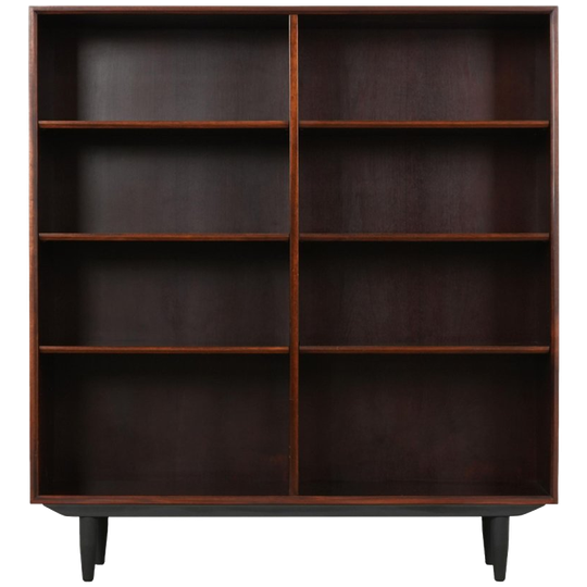 Mahogany Bookcase, Danish Design, 1970s, Production: Denmark 1