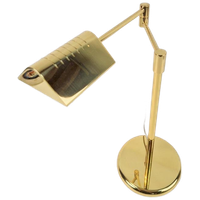 Regency Egoluce Tafellamp Messing Verstelbaar Brass Italy 70