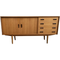 Teak Sideboard By Friedrich Waltke 1960S