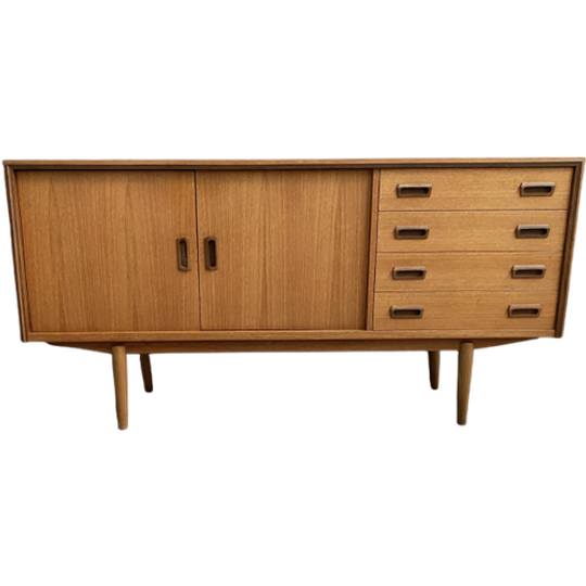 Teak Sideboard By Friedrich Waltke 1960s 1