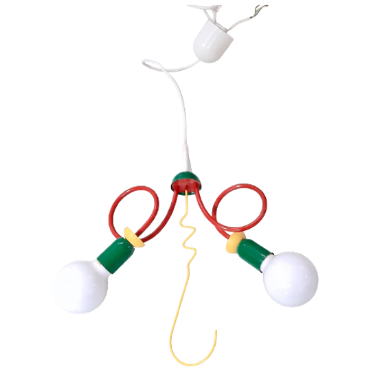 Ng29 – Memphis Stijl Hanglamp – Jaren 80 1
