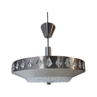 Midcentury Scandinavisch Design Hanglamp Van Vitrika/orrefors, Jaren 60/70
