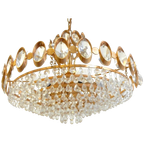 Vintage Kroonluchter Palwa Palme Walter Lamp Hanglamp 60S thumbnail 1