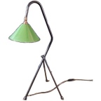 Industriële Driepoot Vloerlamp, Jaren 50 thumbnail 1
