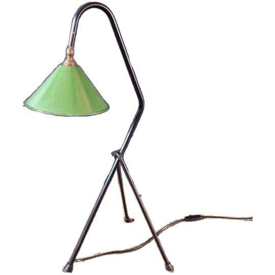 Industriële Driepoot Vloerlamp, Jaren 50 1