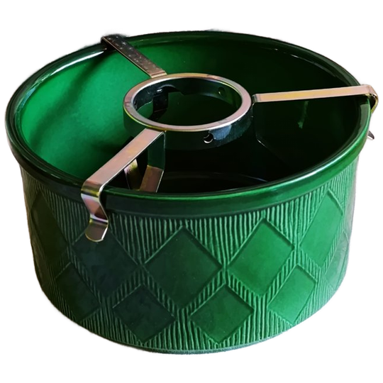 Vintage Adendorfer Germany Keramieken Kerstboomstandaard | 23 Cm | Nieuwstaat Met Originele Doos 1