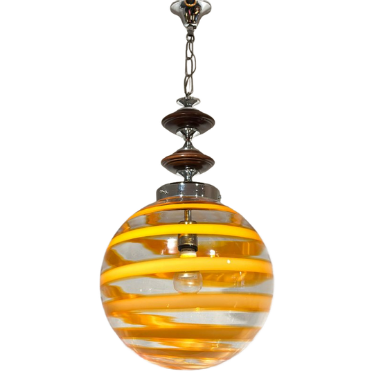 Vintage Italiaanse Murano Lamp 1