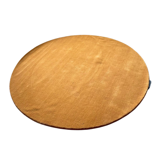 Polspotten Outline Kleed - Rond Oranje 1