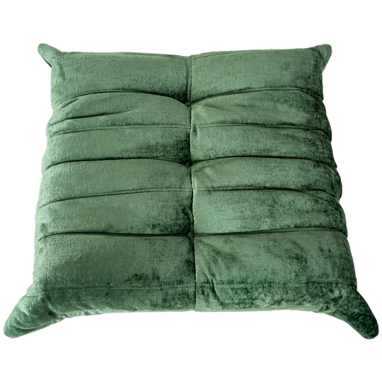 Togo Ottoman Michel Ducaroy Washed Samt Forest Groen 1